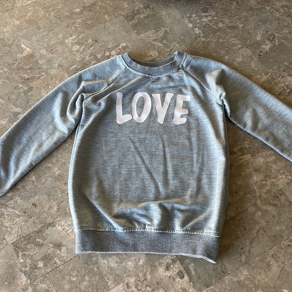 Toddler LOVE sweatshirt